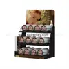 Metal Countertop Candy Display rack Wire candy bar display stand