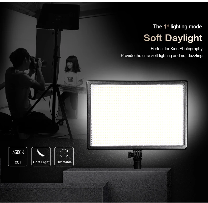 NanGuang video light Mixpad106 4 in 1 video shooting led light SMD soft LED video light for short/long distance shooting