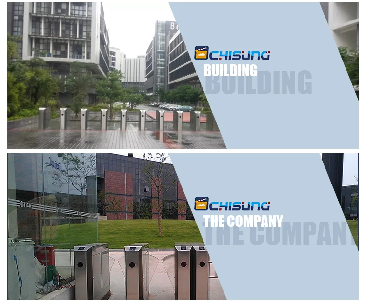 swing gate turnstile barrier for entrance control