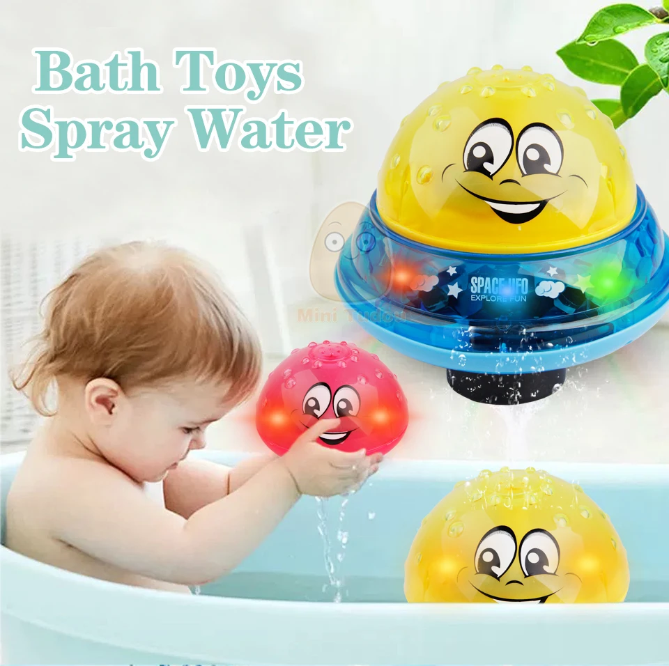 light up sprinkler bath toy