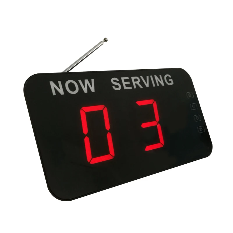 Ycall Wireless Number Display With Control Transmitter Queue Ticketing System Buy Electronic 7982