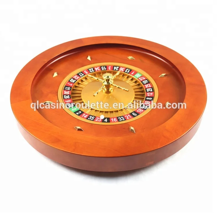 18 Inch Solid Wood Roulette Wheels Professional Casino Single 0