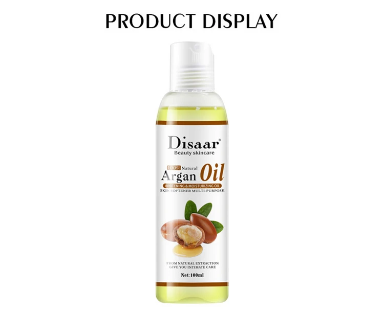 Disaar Brand 100 Natural Beauty Skincare Whitening Moisturizing Skin Softener Multi Purpose Argan Oil Buy Multi Purpose Argan Oil Argan Body Massage Oil Argan Massage Oil Product On Alibaba Com