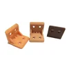 Customized Fastening Stamping Cabinet Colour ABS Plastic Corner Brackets
