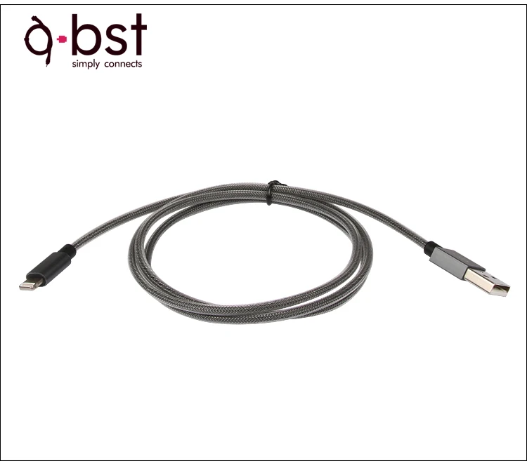 MFi Certified Nylon barided fast charging usb date Cable for iPhone8 8Plus