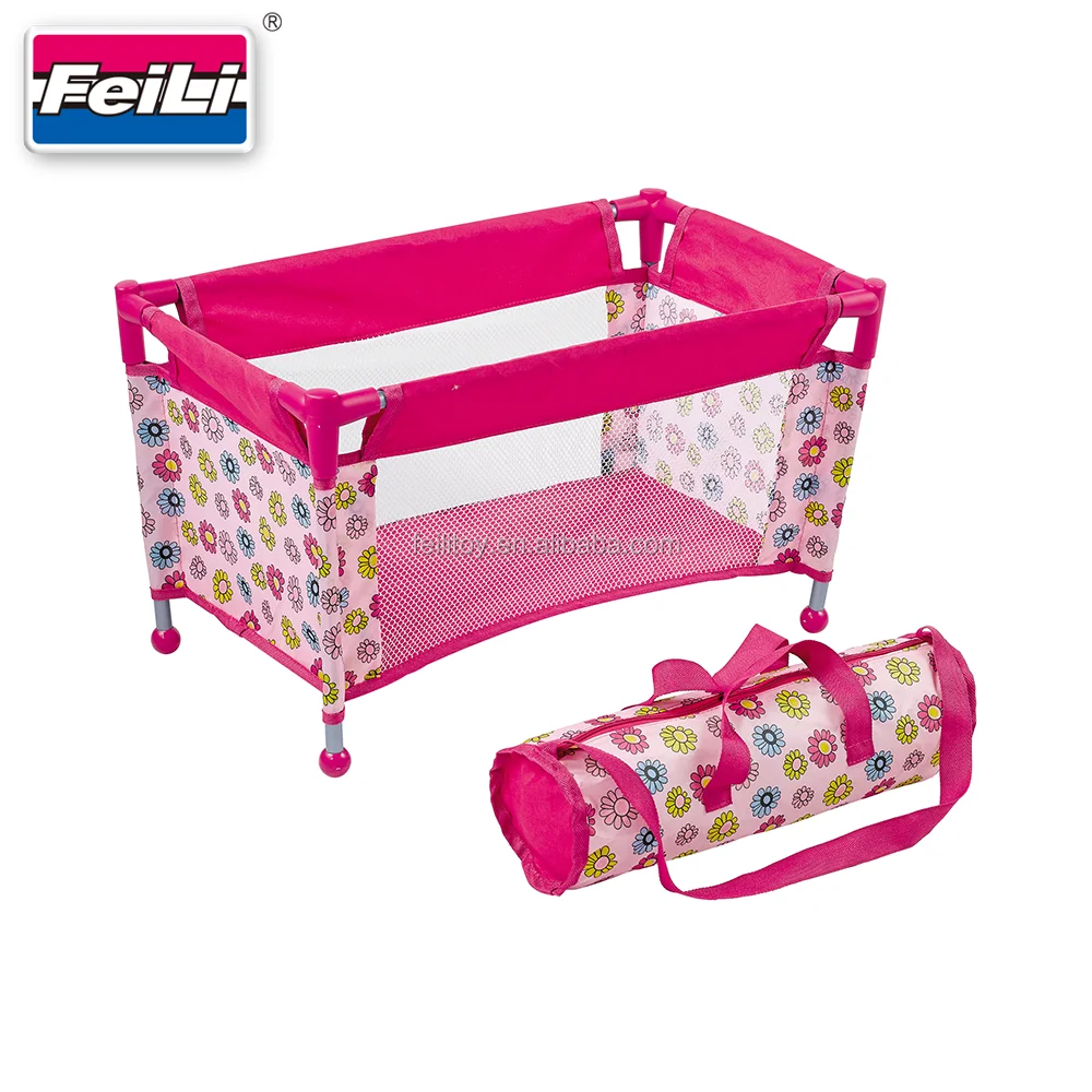 Polly Dolly Dolls Toy Travel Cot
