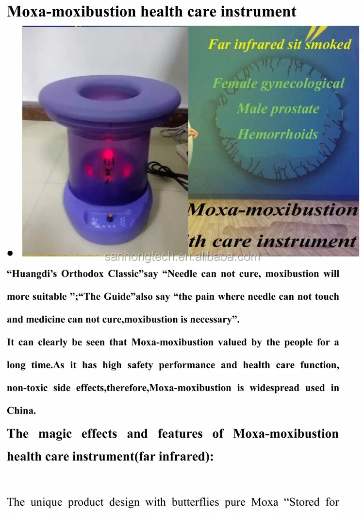 Chinese Traditional Massage Electric Moxibustion Treatment Machine