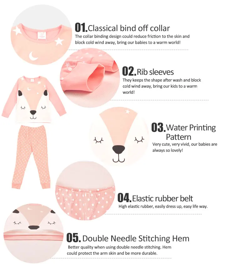 2-7 Years Girls Nighty Sleepwear Wholesale 2017 New Arrival Kids Spring Clothes.jpg