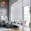 plain pattern polyester zebra blind fabric roll for curtain