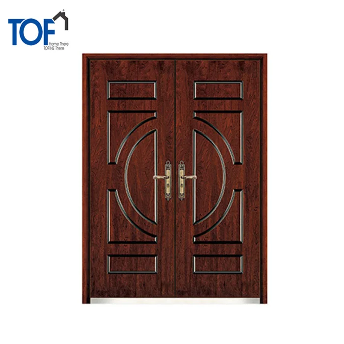 Best Price Extension Large Commercial Double Exterior Steel Entry Door