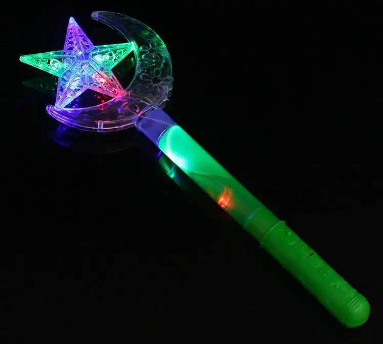 Wholesale Moon And Stars Led Sticks Flashig Party Flashing Light Stick ...