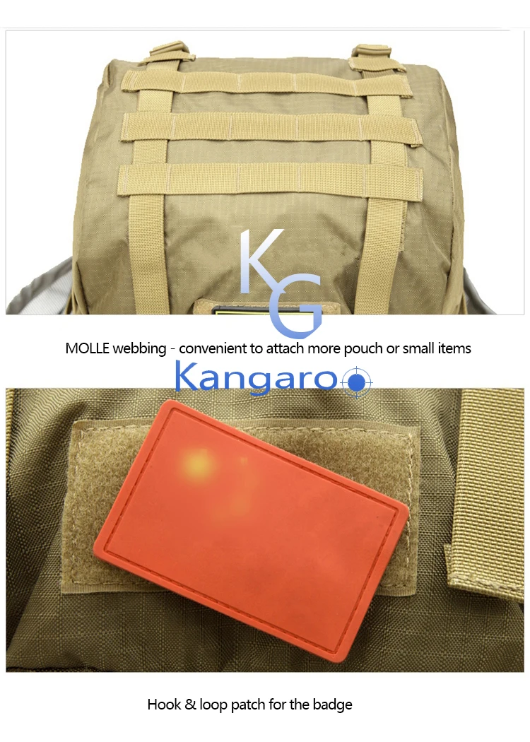 Nylon/Polyester Molle System Camouflage Mens Multifunctional Shoulders Custom Tactical Military Backpacks For Sale