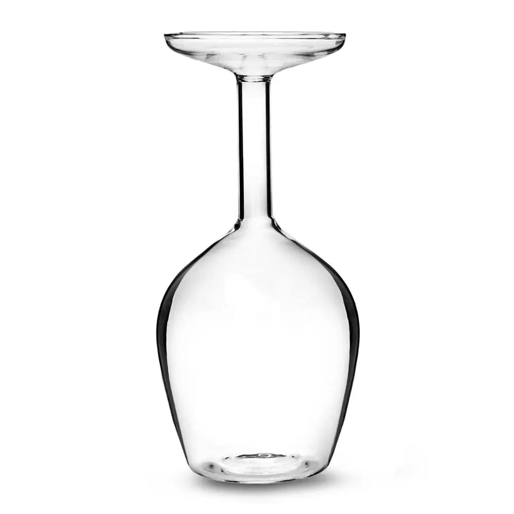 Creative Upside Down Wine Glass 132oz 375ml Buy Novelty Wine Glass 