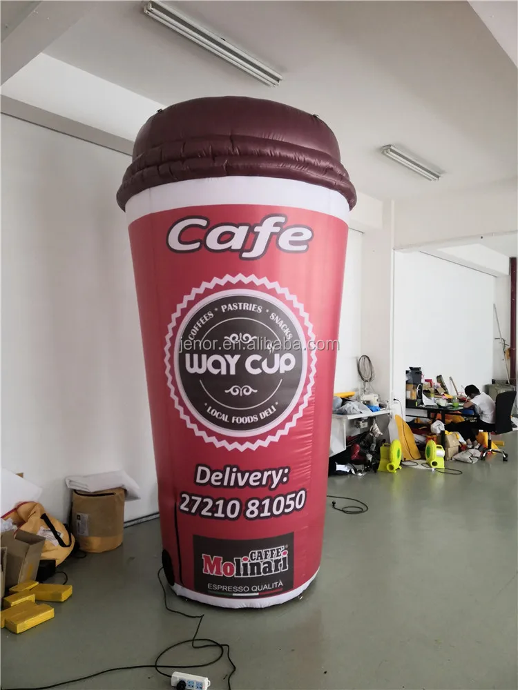 Giant Inflatable Coffee Cup Balloon For Outdoor Advertising Buy