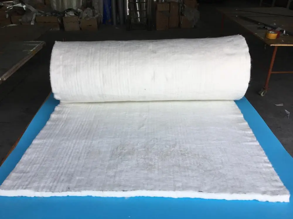 heat insulation thermal ceramic fiber blanket,fiberglass needle punched felt