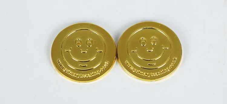 plastic pirate gold coin