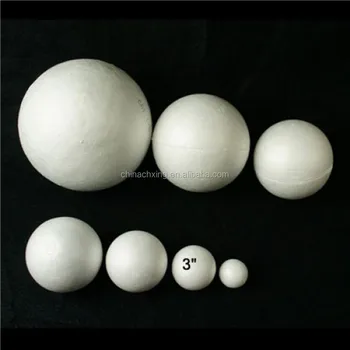 hollow polystyrene balls