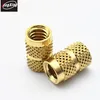 China Fastener Manufacturer RoHS Brass Knurled Threaded Insert Nuts for Plastic Box
