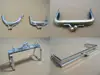 Bag / Wallet Metal Accessory Handle Parts