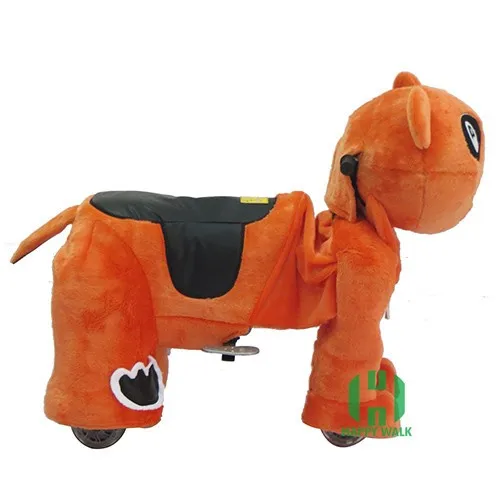 electric plush animal ride