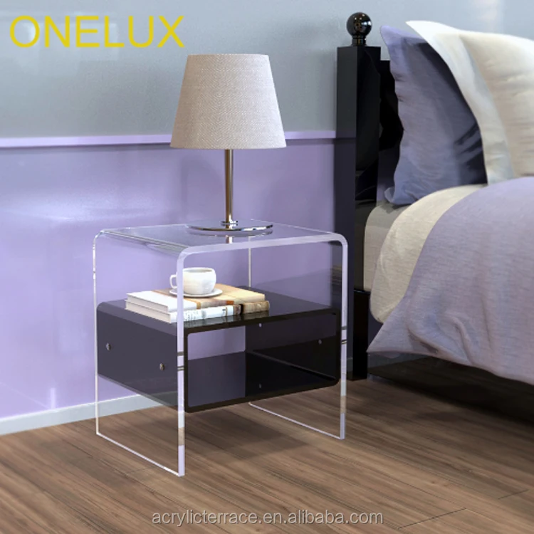 폭포 아크릴 Nightstand/lucite 머리맡 테이블 Buy 투명 아크릴 머리맡 서랍 테이블,Lucite 엔드 캐비닛