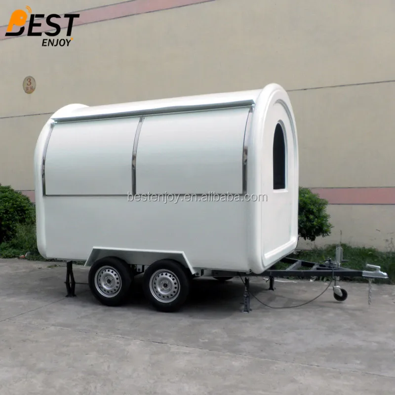 mobile food cart with frozen yogurt machine - 8