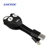 OEM/ODM Cartoon keychain USB data cable