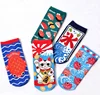 high quality girls now show cartoon tube fish socks