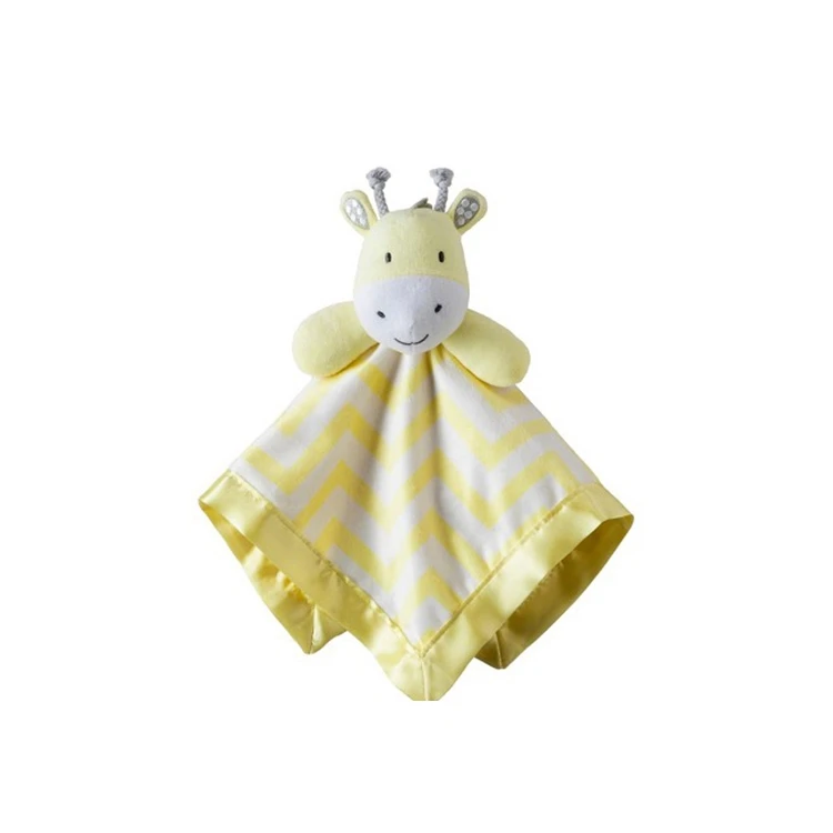 Hot Sale Baby Winter Cute Animal Head Plush Baby Blanket