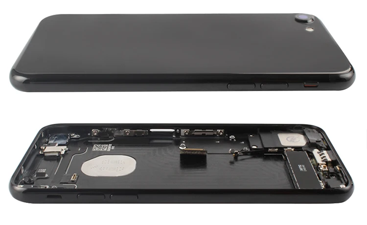 china wholesale replacement back housing for iphone 7 rear housing white