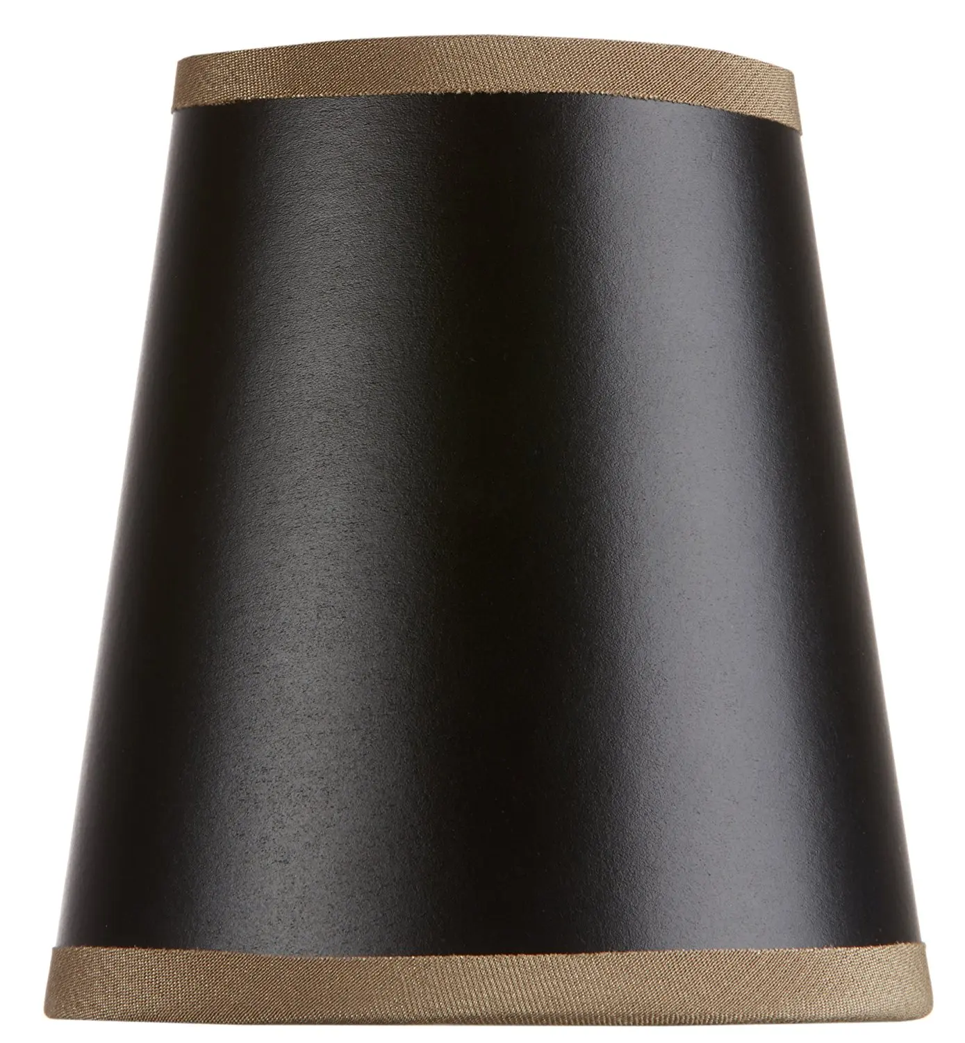 Mini Chandelier Shade Clip On Small Lamp Black Paper Gold Mini Chandelier Shade Clip On Small Lamp Black Paper Gold Lining Trim