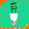 Compact Fluorescent 13W Super Mini Twist Green Colored CFL bulb