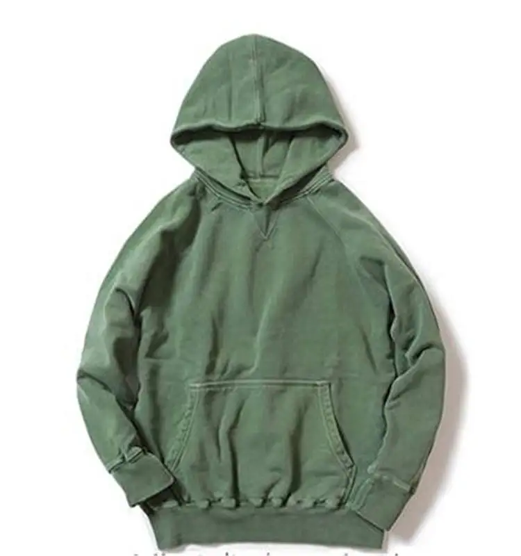 french terry cotton hoodie