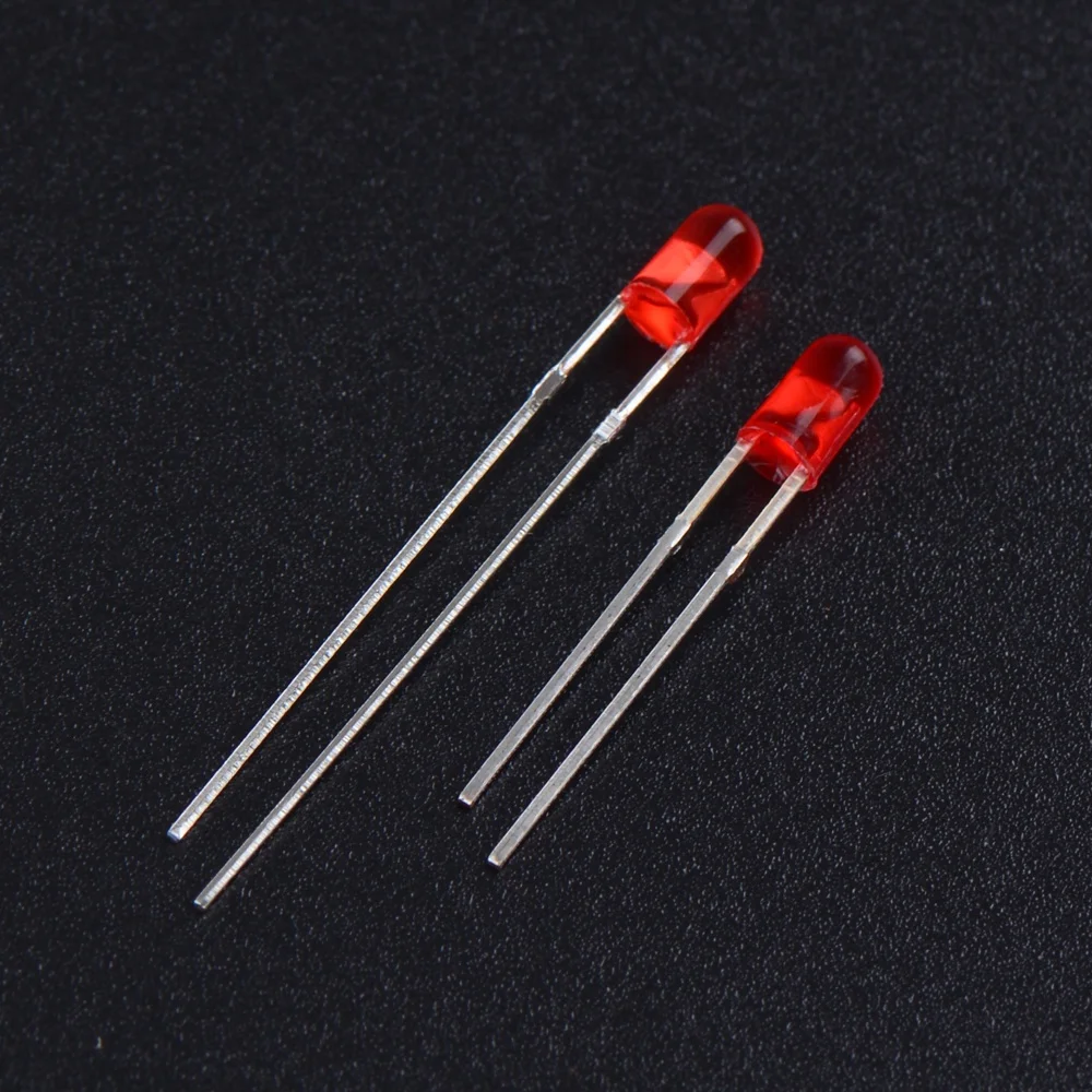 3mm diffused orange led 1000pcs Kento leds diode for medical laser