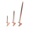 Rose Gold U Shaped Hair Pin Caravan Table Legs Metal Wholesale Hairpin Legs
