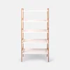 2019 best sale bamboo wooden warehouse floor bedroom bath storage shelves rack