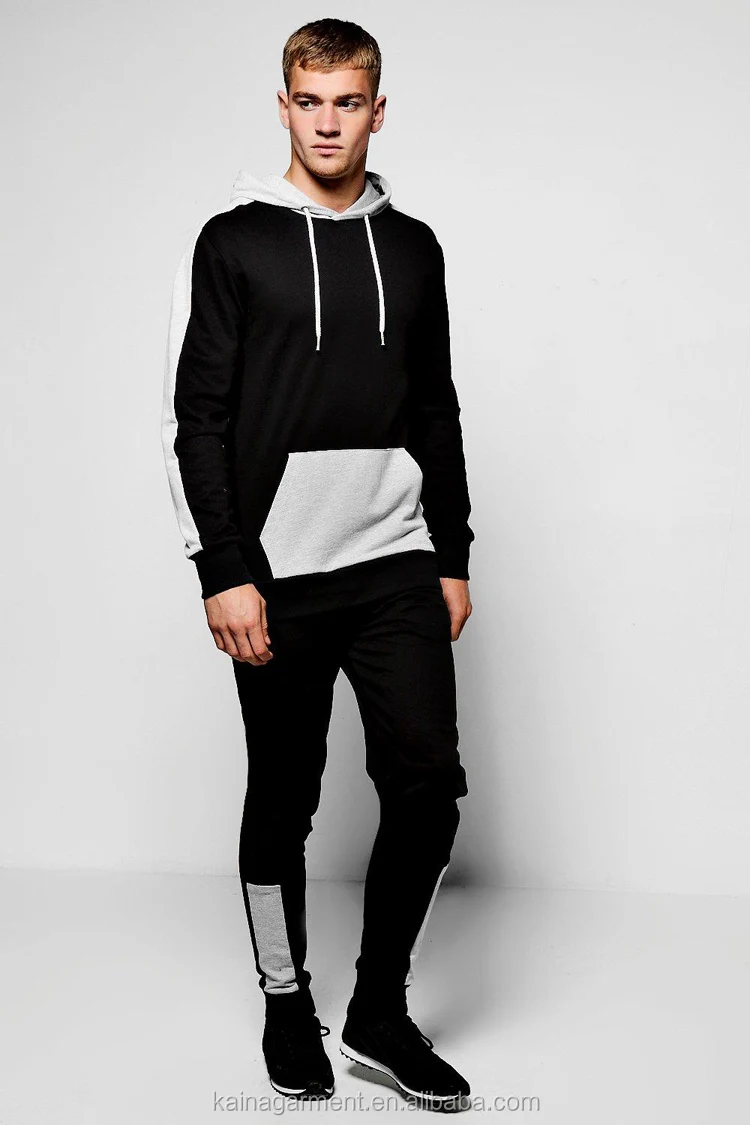 black tech tracksuit