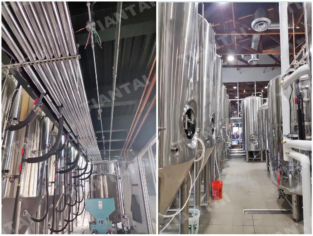 Beer Fermenter 500hl 50000l Fermentation Tank For Fermenting Lager And