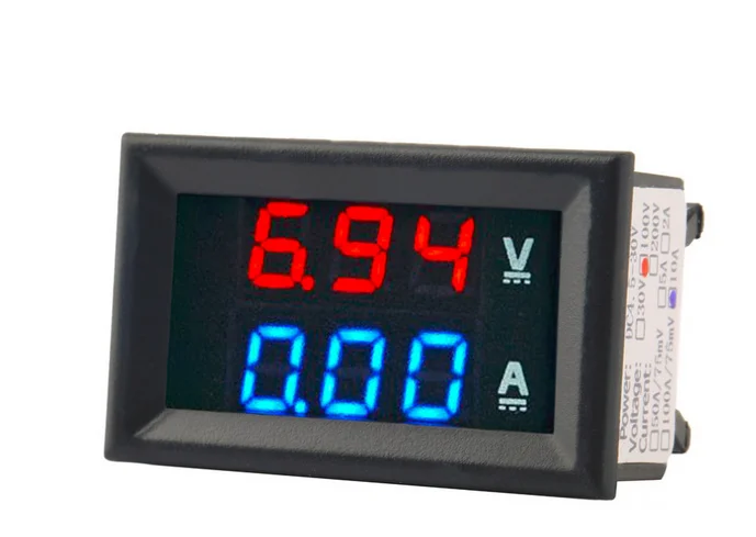 Dc 100v 10a Voltmeter Ammeter Blue Red Led Amp Dual Digital Volt Meter Gauge Digital Voltmeter Ammeter Led Display Buy Digital Voltmeter Ammeter Led Digital Volt Gauge Voltmeter Ammeter Lcd Display Product On