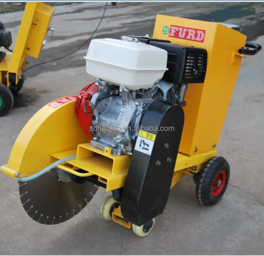 Honda Gasoline High Speed Cutter Machine Mobile Asphalt Road Cutting