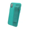 YOFEE hot sell hand strap hard pc fabric phone caser,wrist band mobile cell phone back cover/case for iPhone