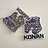 china factory custom personalized iron on embroidery patches for jackets