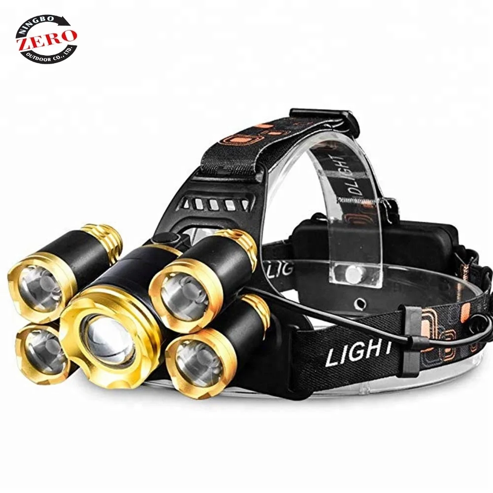 Lampes Frontales Led Lampe De Poche Front 20000 Lumen Phare Phare Usb Charge La Lampe Frontale Pour Le Camping
