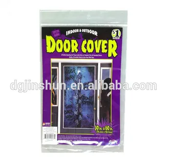 Halloween Spooky Door Cover Scary Window Decoration Buy Garage