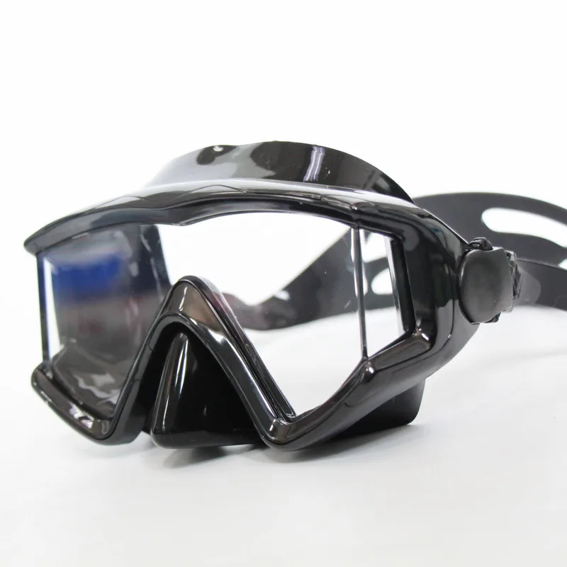 Black Diving Mask Swimming Googles Snorkling Glasses Eyewear for GoPro 