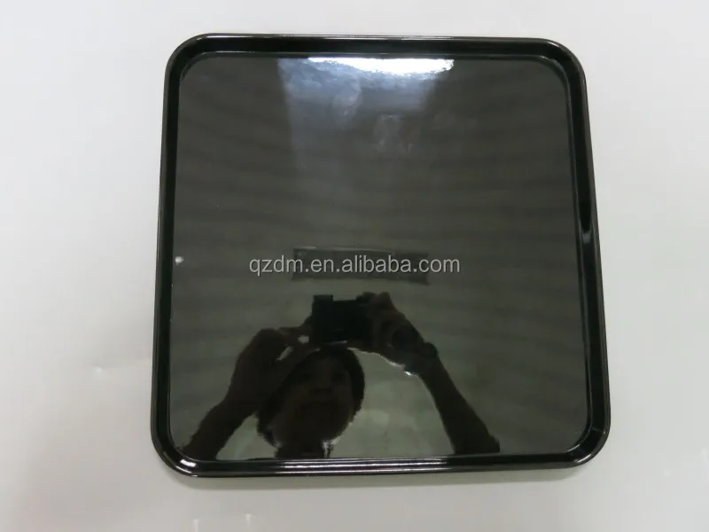 27cm Melamine nameplate base , Black tray