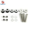Chrome Metal Bolts Equipped Without Saddlebags Motorcycle Docking Hardware for 1984-1999 FLSTC, FXSTSB, FXSTS, FXSTC, FLSTF