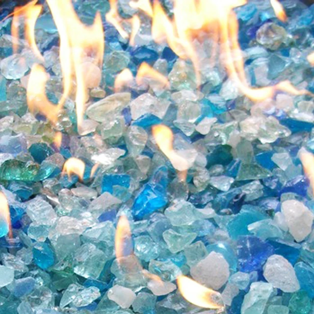 Decorative Glass Rocks For Gabion And Garden Fireplace Buy Glass