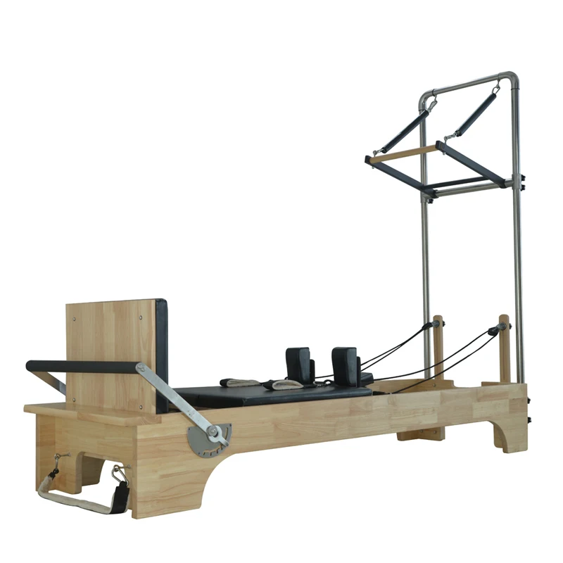 New Wood Reformer Pilates Reformer With Half Trapeze Buy Reformer