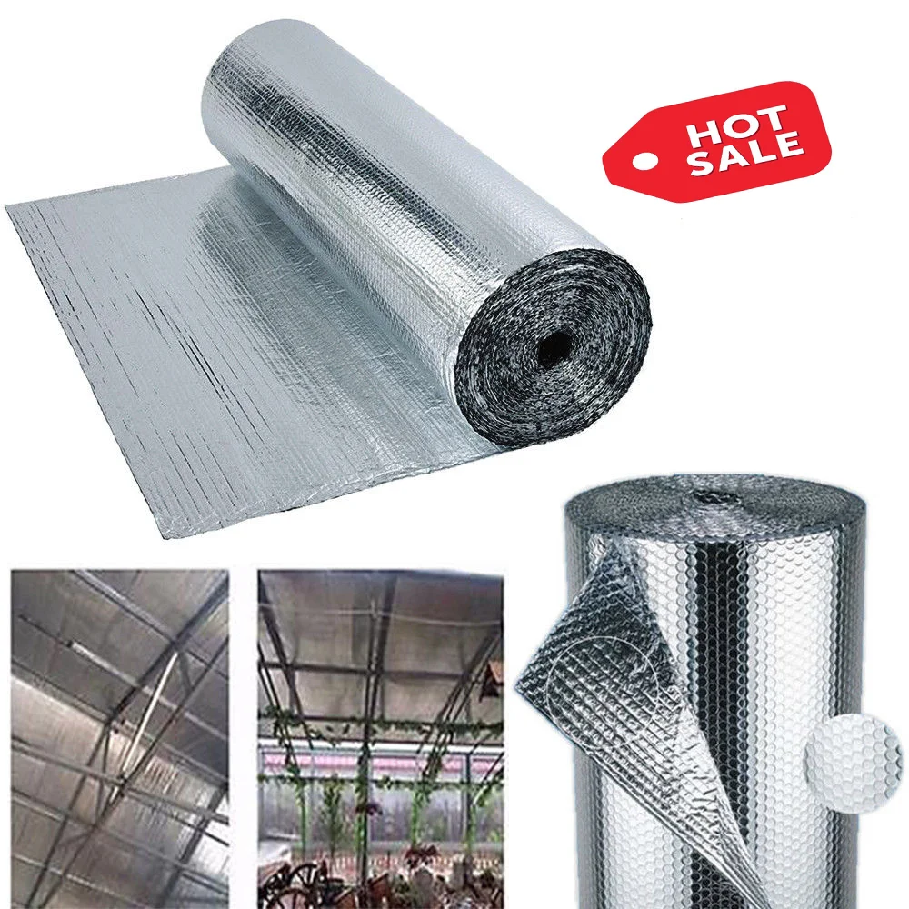 Double Bubble Foil Heat Shield Insulation Radiant Barrier Reflective